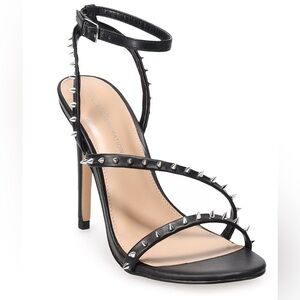 BCBGeneration Black Jillix Spiked Heels